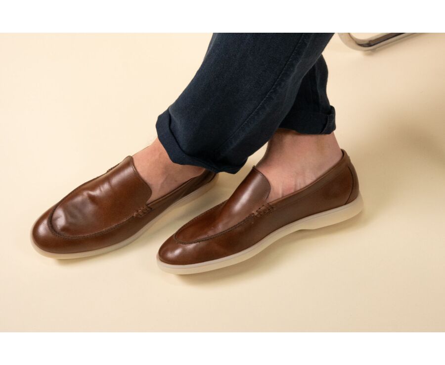 Chestnut - Men's loafers - MANASOTA III