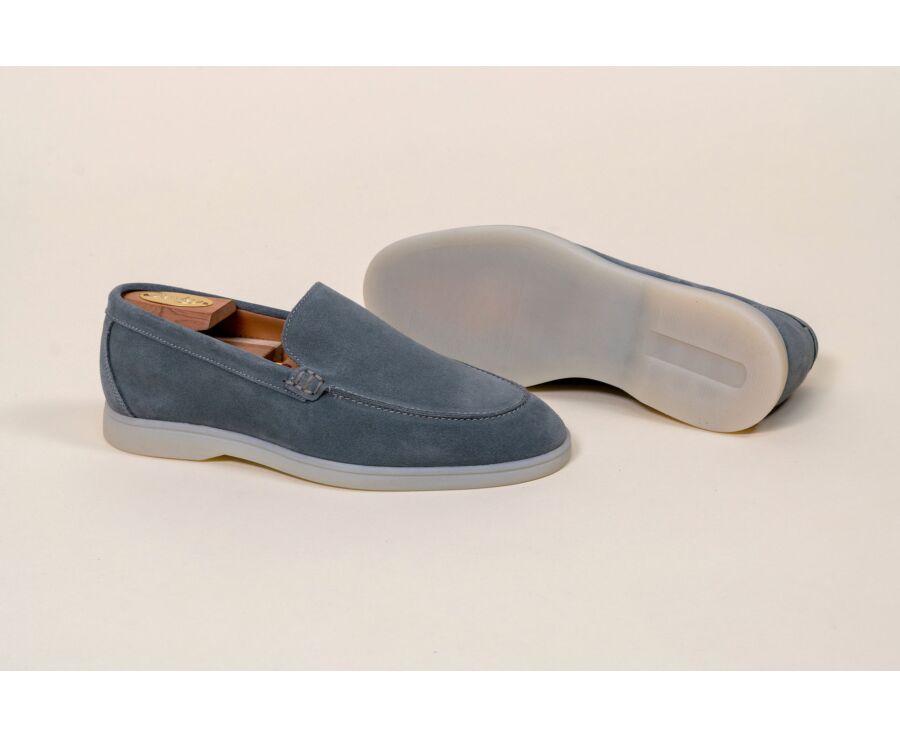 Suede Eucalyptus Men's loafers - MANASOTA III