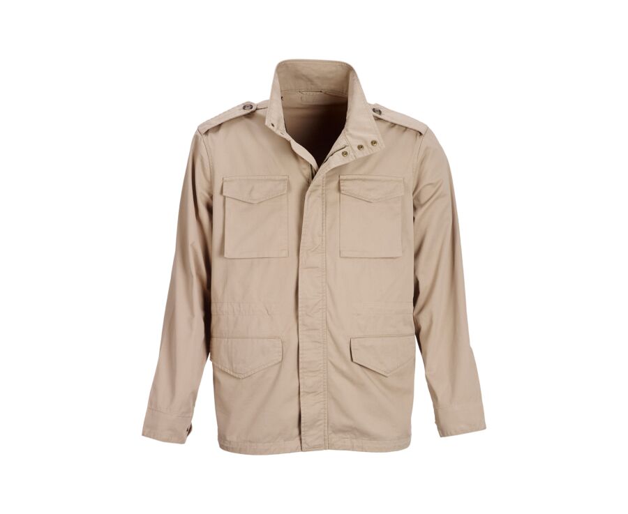 Combat Jacket Beige - Washed Finish - RUFINIEN II