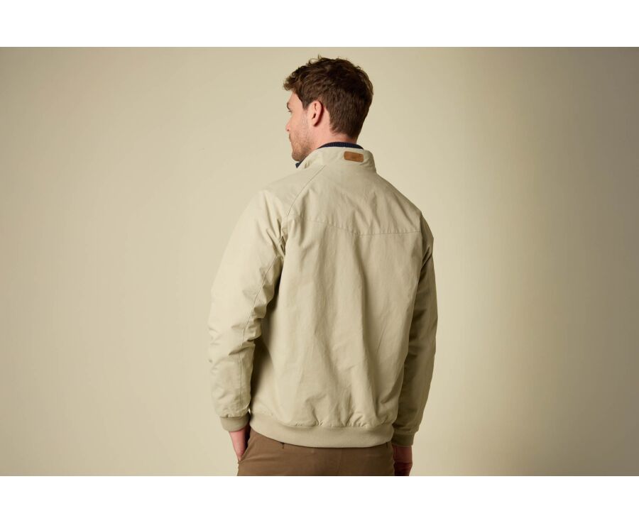 Water-repellent Greige Jacket - ORELIEN