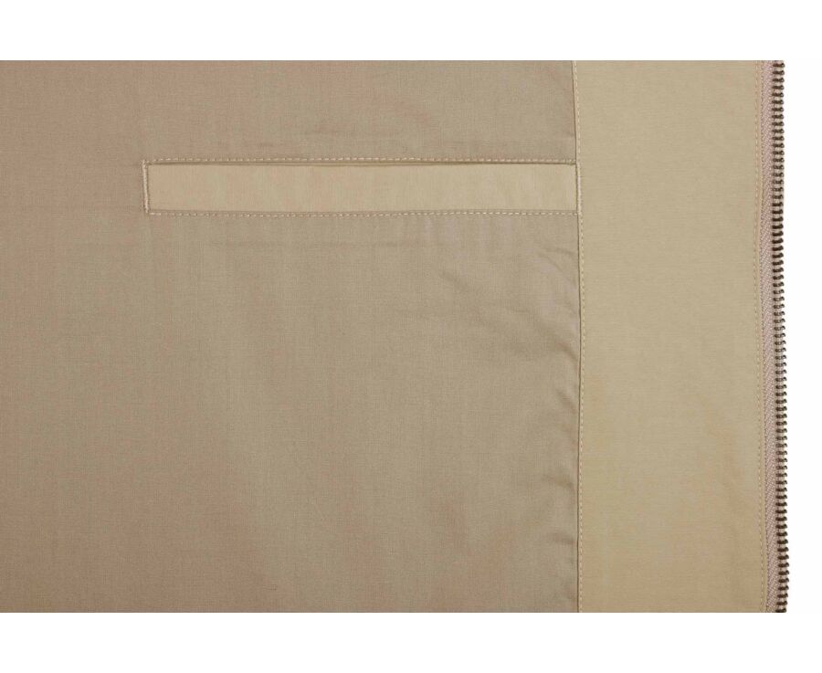 Water-repellent Greige Jacket - ORELIEN