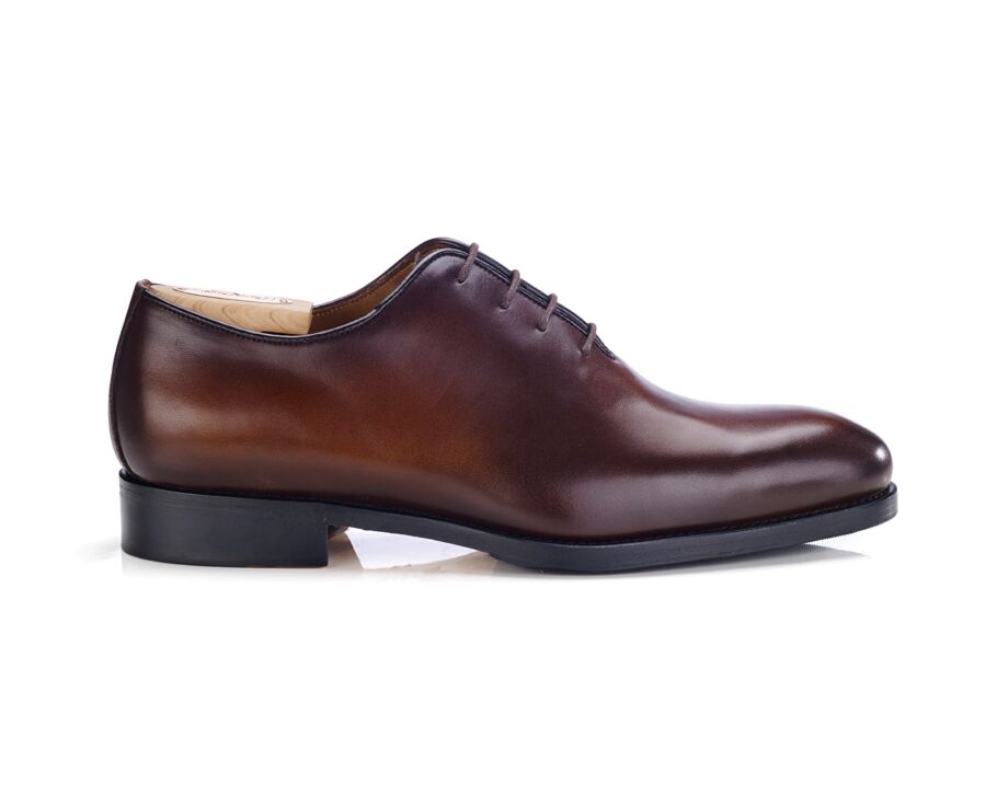 Tonal Chocolate Oxford shoes - BARDEGIE PATIN