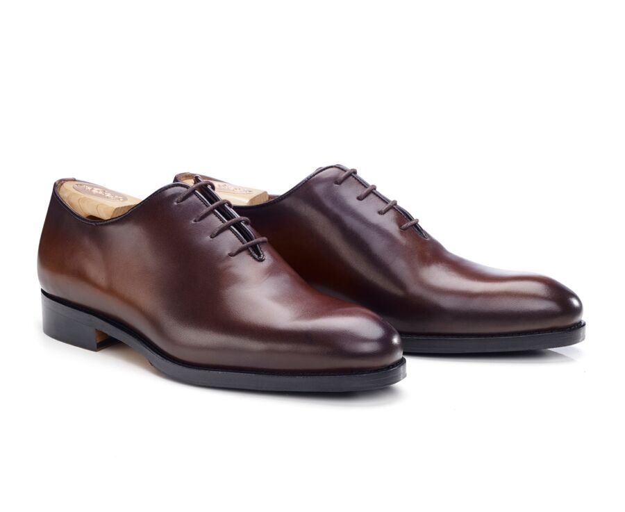 Tonal Chocolate Oxford shoes - BARDEGIE PATIN