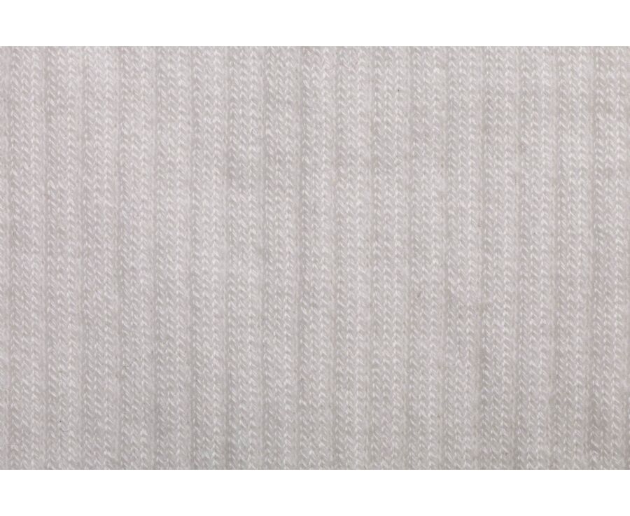 Ribbed cotton socks - Ecru