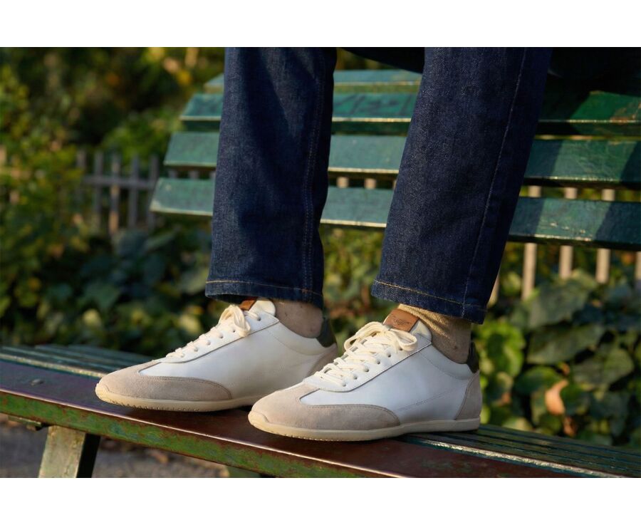 Men’s sneakers - White - BREMLEA
