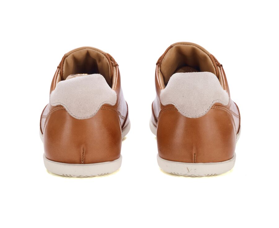 Men’s sneakers - Patina Cognac - BREMLEA