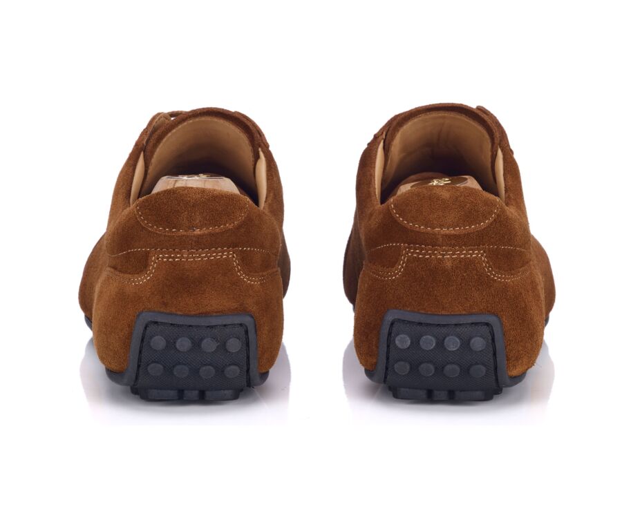 Camel Suede Derby Sneaker - BUNBURY