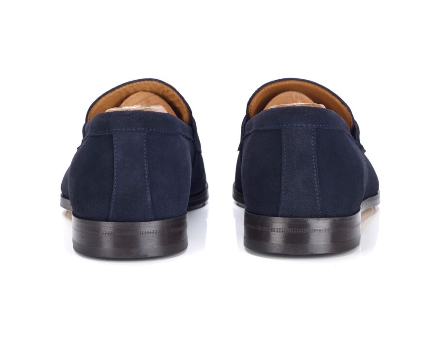 Men’s Loafer - Navy Suede - CANNERO