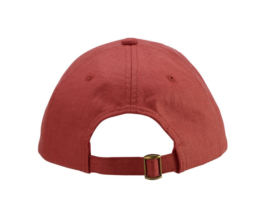 Men's Coral Linen baseball cap - BRADWELL II
