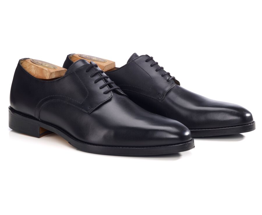 Derby shoes for men - Black - MIDFORD PATIN