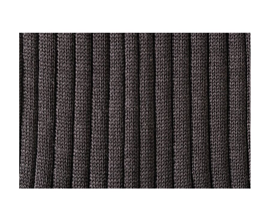 Men's Brown Cotton Dress Socks