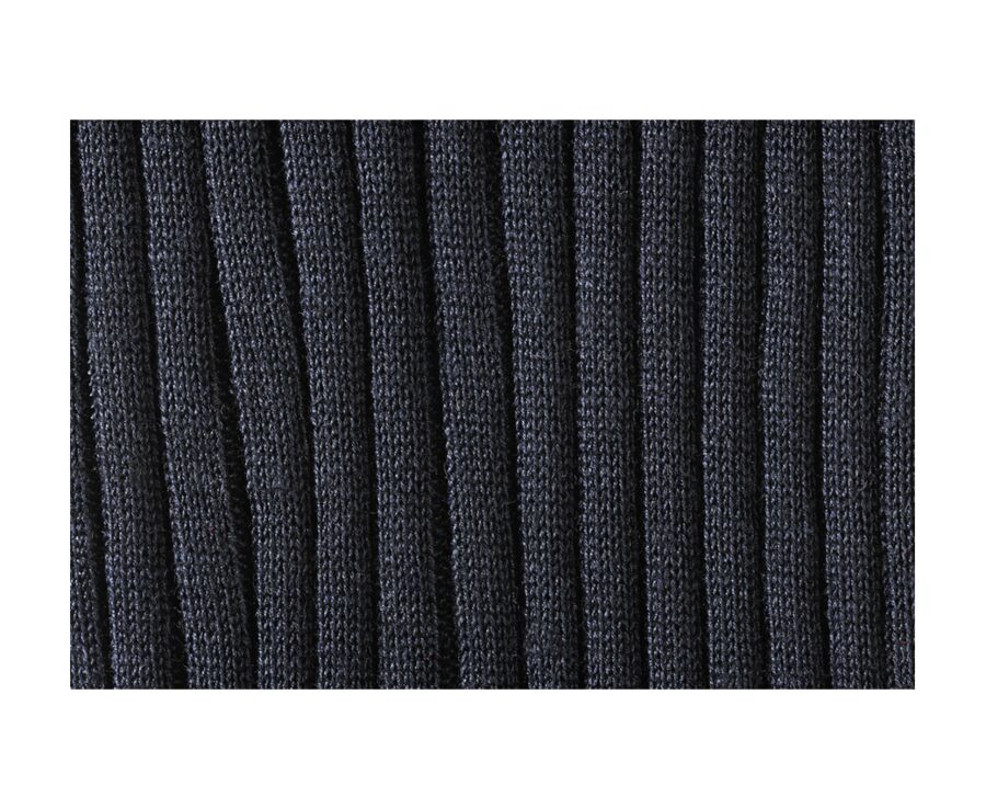 Men's Black Cotton Dress Socks