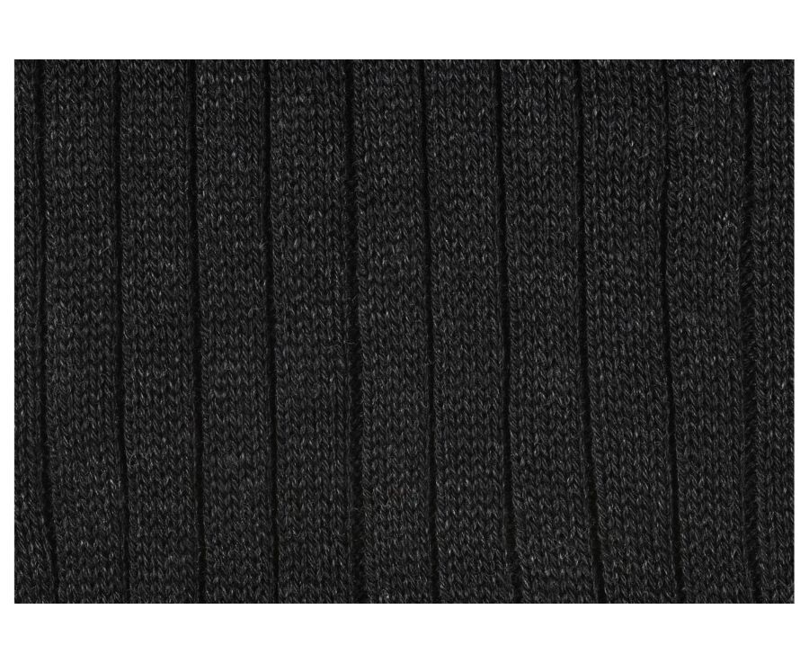Men's Grey Anthracite Mercerised Cotton Socks