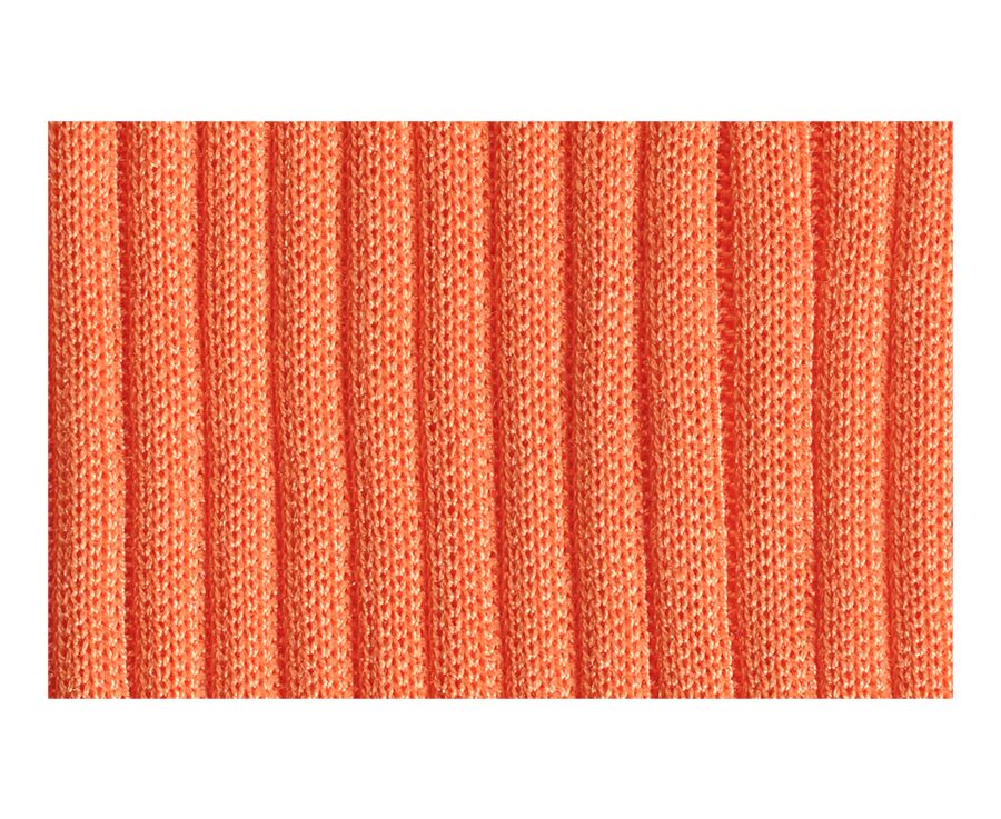 Men's Orange Cotton Dress Socks
