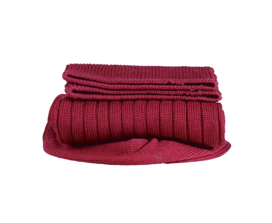 Men's  Red Cherry Cotton Dress Socks