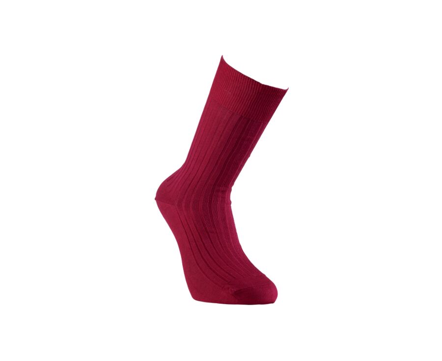 Men's  Red Cherry Cotton Dress Socks