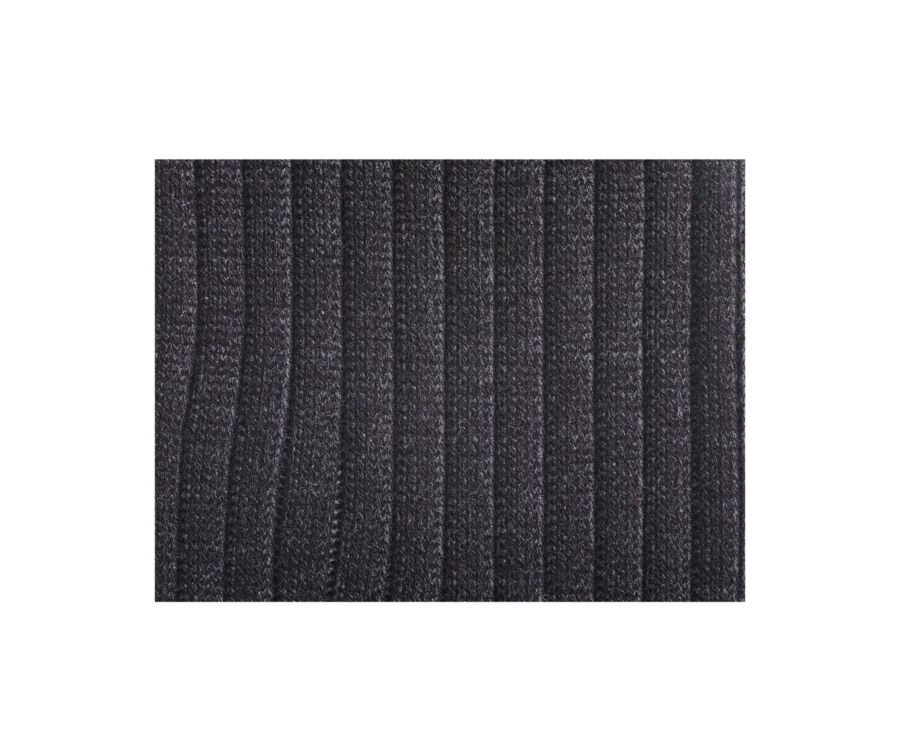 Men's Black & Grey Mercerised Cotton Socks