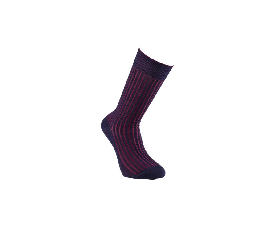 Men's Middle Grey Melange Mercerised Cotton Socks