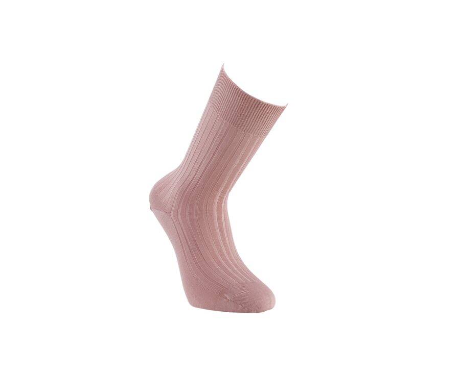Men's Old Pink Cotton Socks