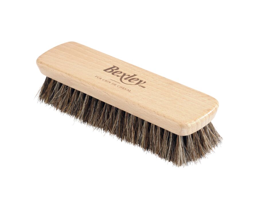 Beechwood and real horsehair brush - 15cm