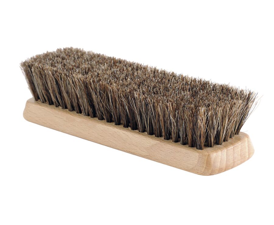 Beechwood and real horsehair brush - 15cm
