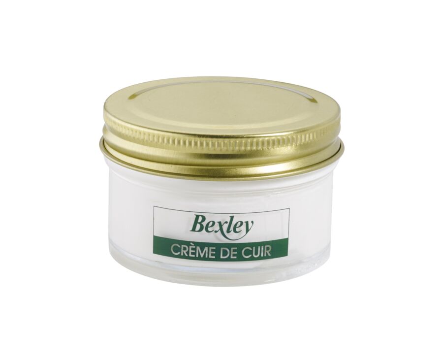 White Leather shoe polish