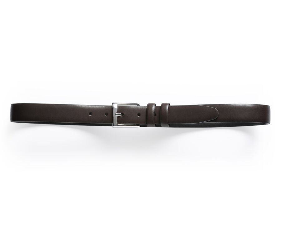 Chestnut Suit Belt for men - RAMSGATE SILVER