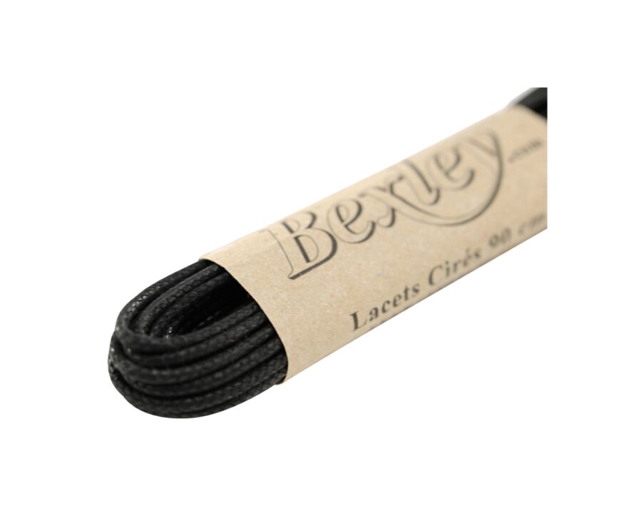 3 pairs of Black shoelaces for men's boots