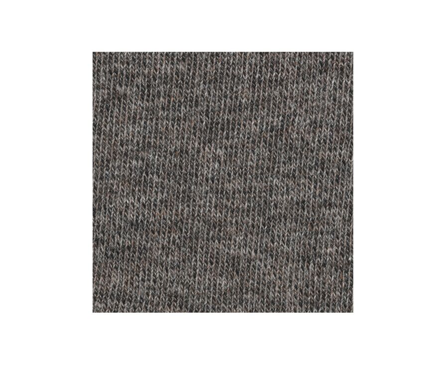 Men's Chocolate Melange Thick Cotton Socks