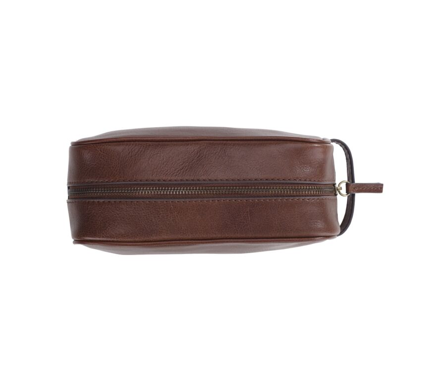 Cognac leather Travel kit