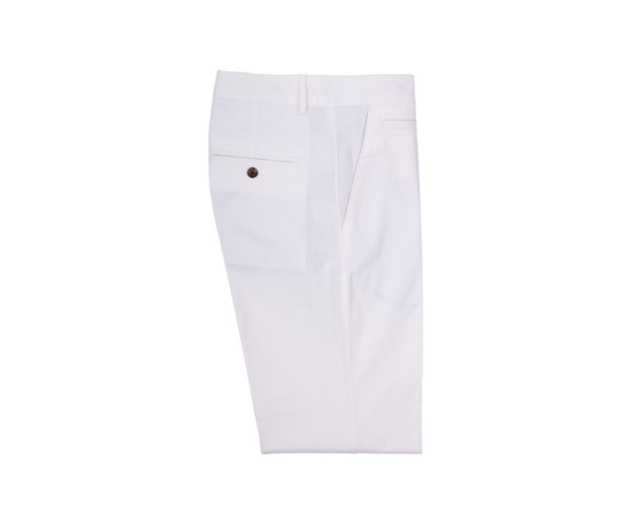 Men's chino trousers Off-white - KYRK