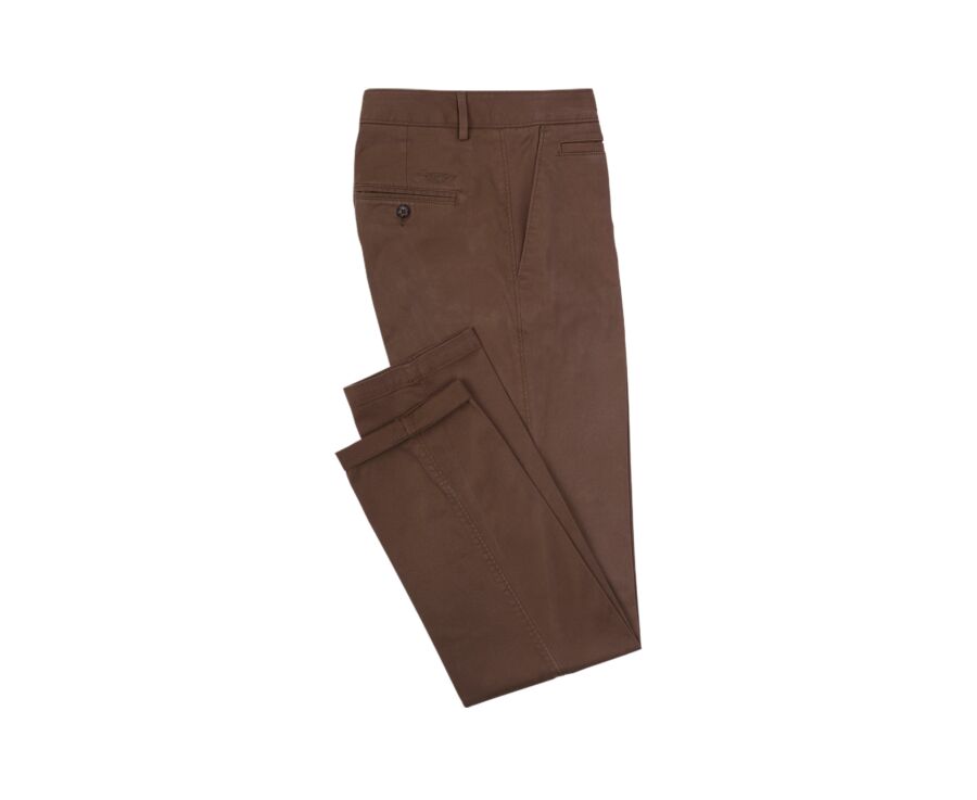 Men's chino trousers Cocoa - KYRK