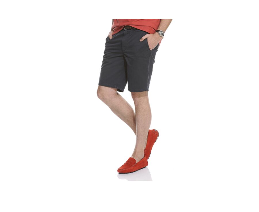 Navy Chino Shorts - LARRY