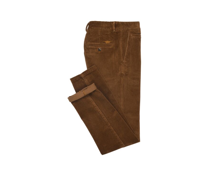 Dark Camel Men's chinos - NORMAN