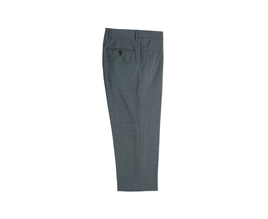 Men's Suit Trousers Linden Green - LAZARE