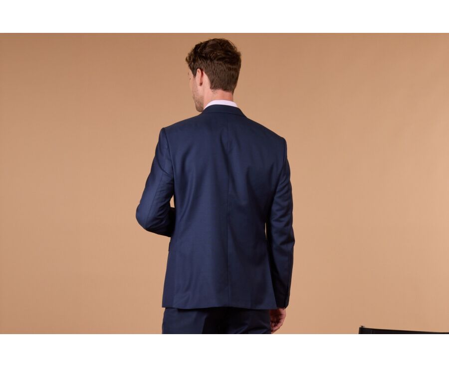Men's Prussian Blue Suit Jacket - LAZARE