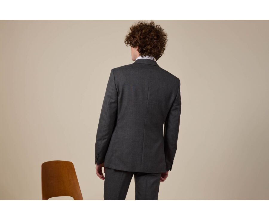 Men's Middle grey Suit Jacket - LAZARE