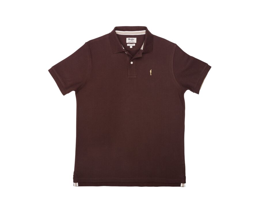 Men’s Polo Shirt Chocolate - ANDY II