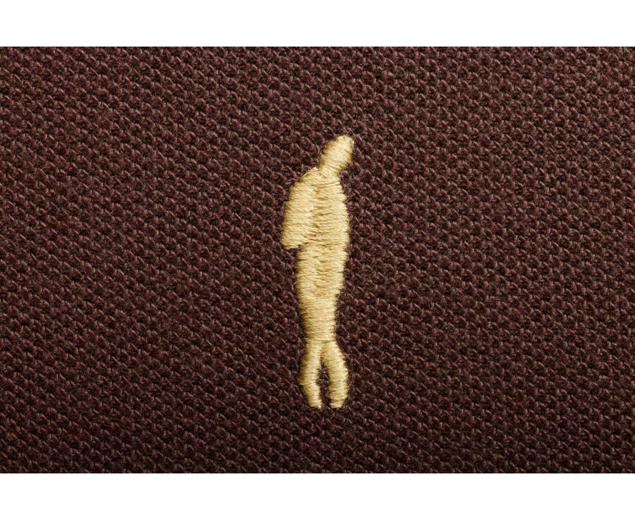 Men’s Polo Shirt Chocolate - ANDY II