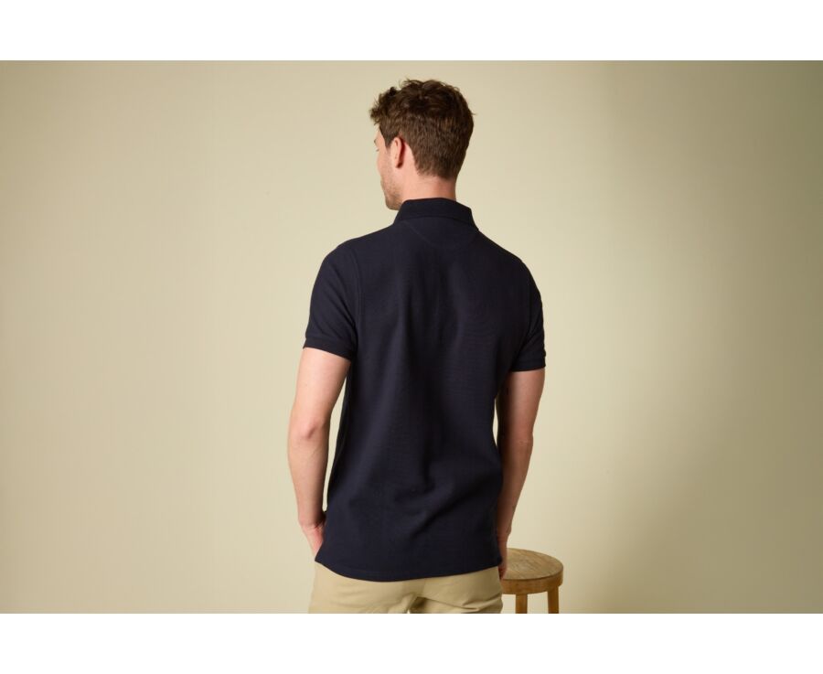 Navy Men's polo shirt - ANDY II