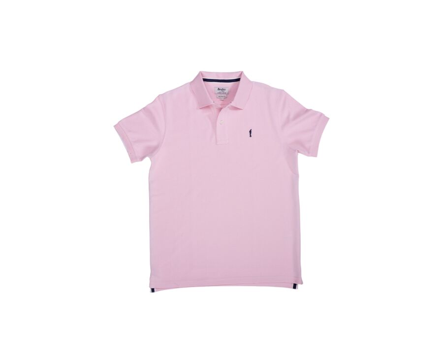 Pink Men's polo shirt - ANDY II