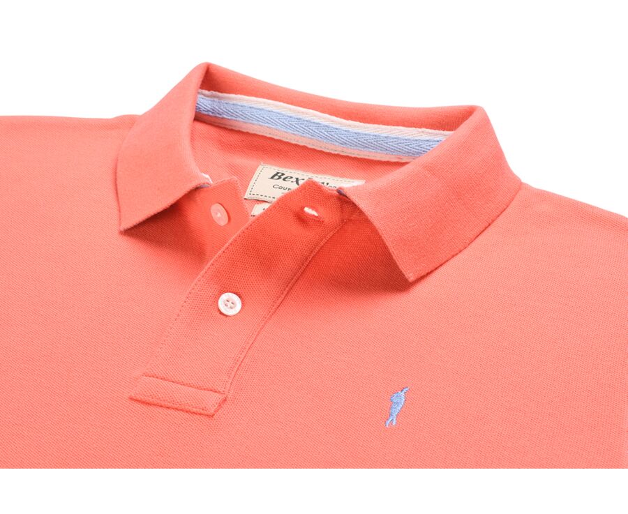 Coral Men's polo shirt - ANDY II
