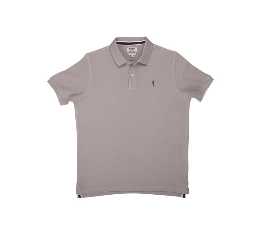 Men’s Polo Shirt Greige - ANDY II