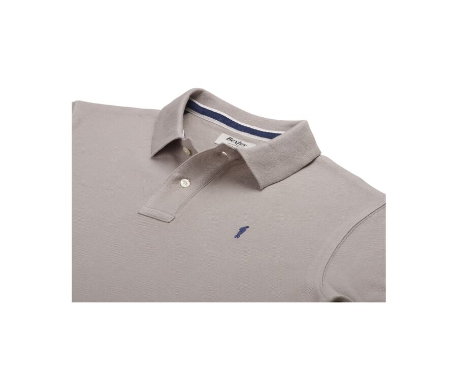 Men’s Polo Shirt Greige - ANDY II