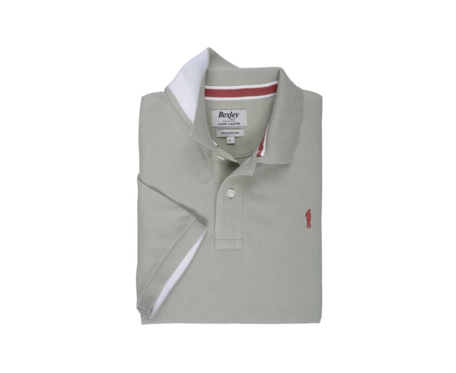 Lime Green Men's polo shirt - ANDY II