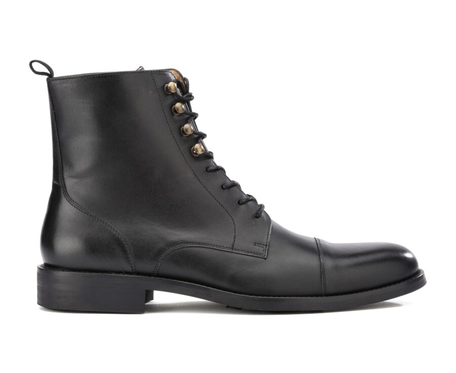 Black lace-up Boots Derby - ENFIELD II GOMME CITY