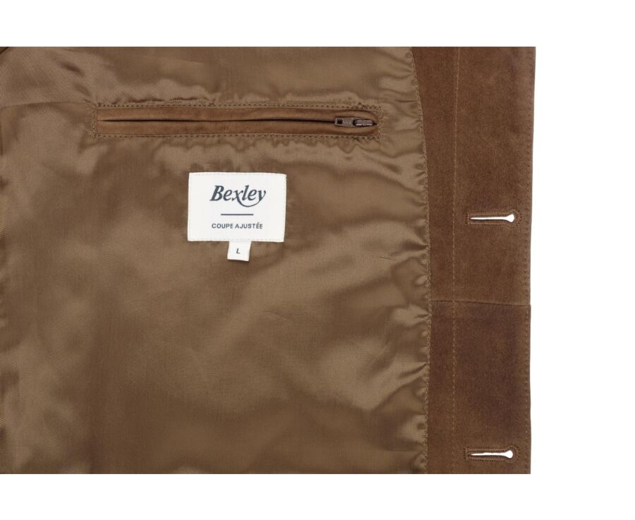 Havana Leather Jacket - FAUSTIN