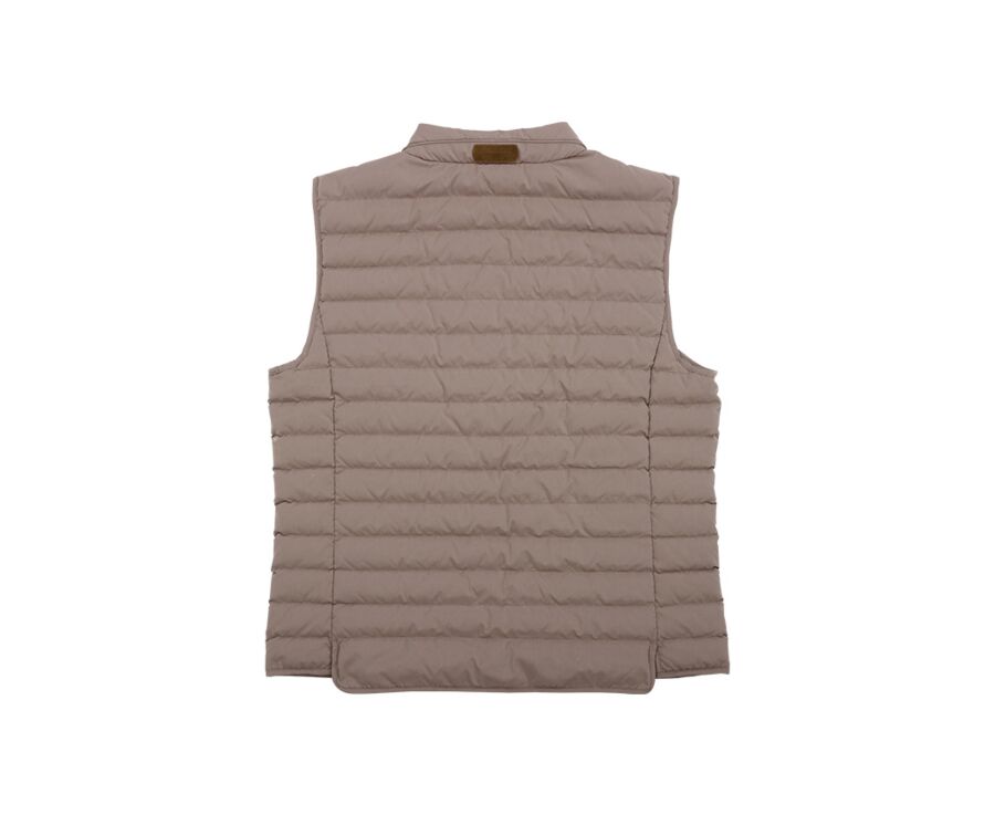 Light Brown Down Gilet - NIELS II