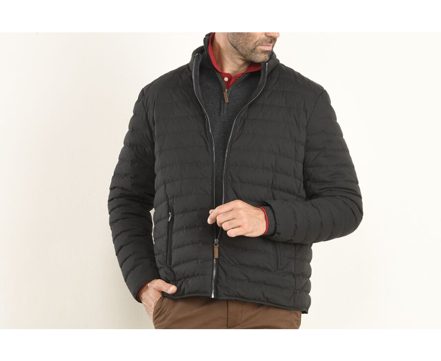 Charcoal Lightweight Puffer Jacket - SVEN II