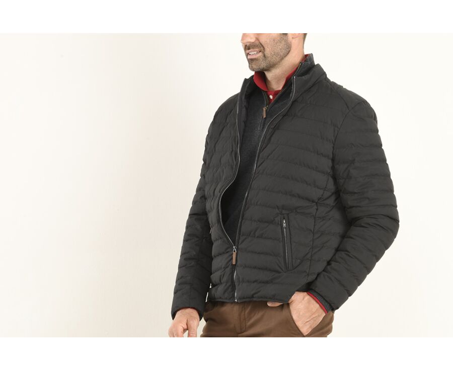 Charcoal Lightweight Puffer Jacket - SVEN II